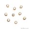 Cubic Zirconia Crystal Round 8mm Jewelry Pendant Charm, Gemstone Bracelet Charm, GemMartUSA (50607)
